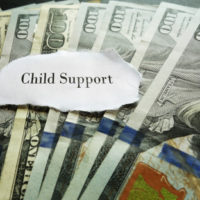 Image of Money & child support note