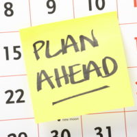 Calendar w:plan ahead post it Calendar w:plan ahead post it