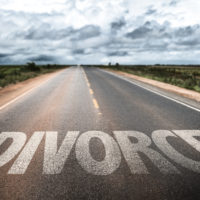Road reads Divorce Road reads Divorce